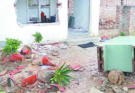 House vandalized
