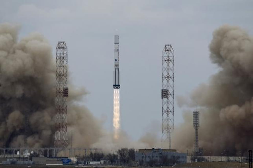 European-Russian spacecraft heads out in search for life on Mars