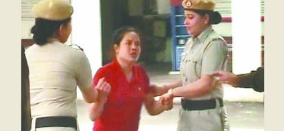 drunk woman creates furore in gurgaon commissioner office