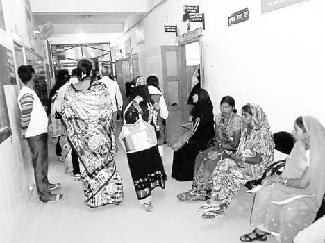 Patient deviated from the strike of health workers contract