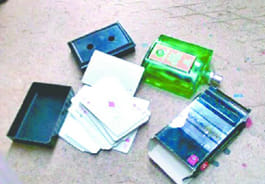blade, lighter found in jail