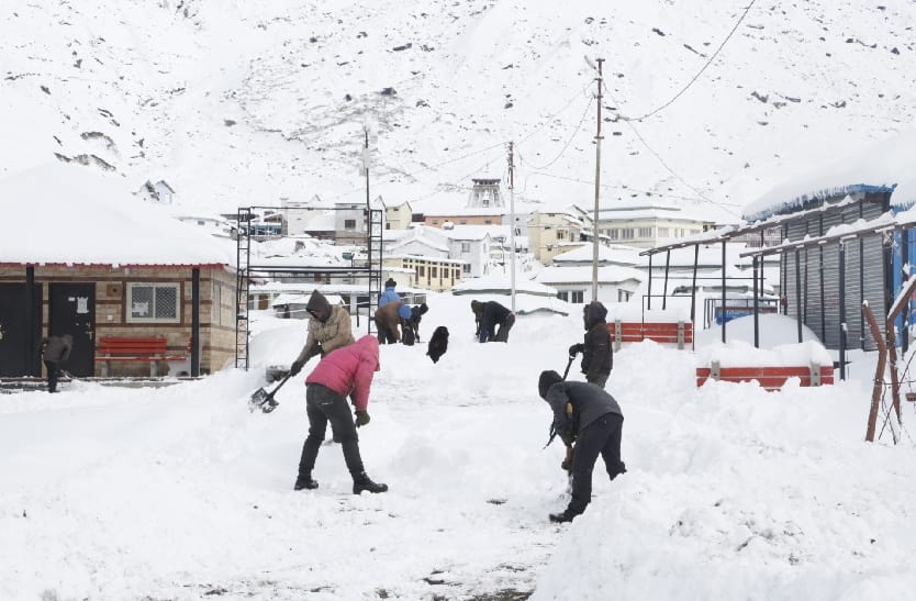 snowfall in uttarakhand