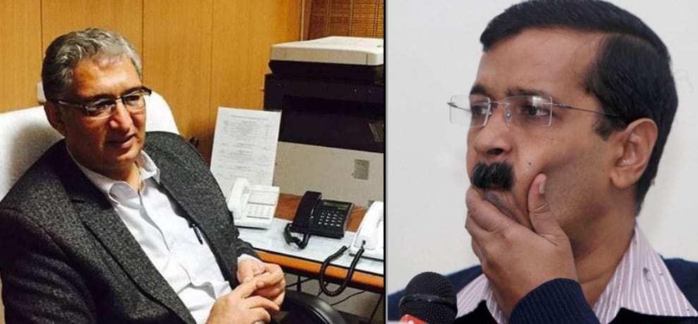 officer written letter to kejriwal and asks salary on time