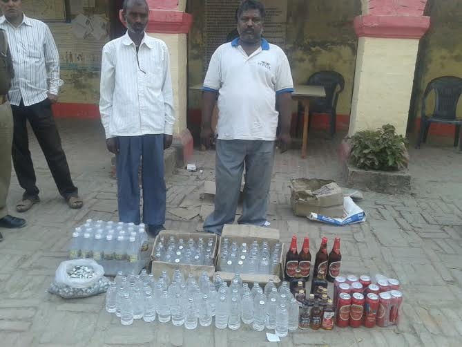 illicit liquor businessman arrested