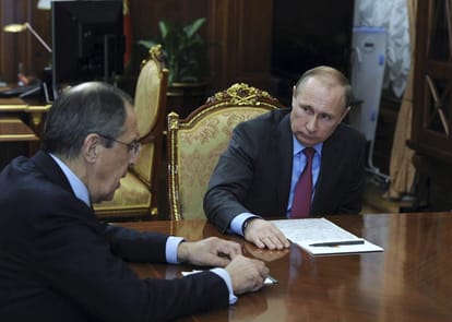 Putin orders Russian troops to pull out of Syria.
