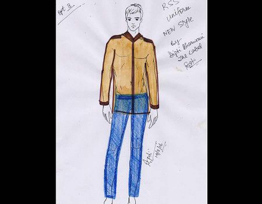 rss new dress will be designed in deendayal dham