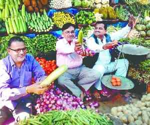 Bullion traders said selling the vegetable protest