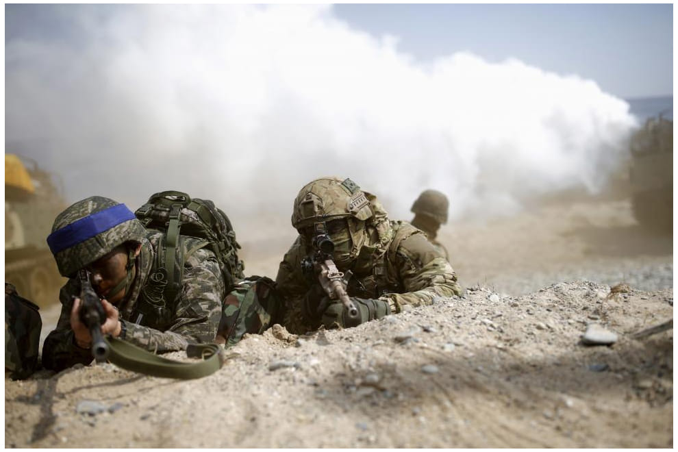 War games in South Korea