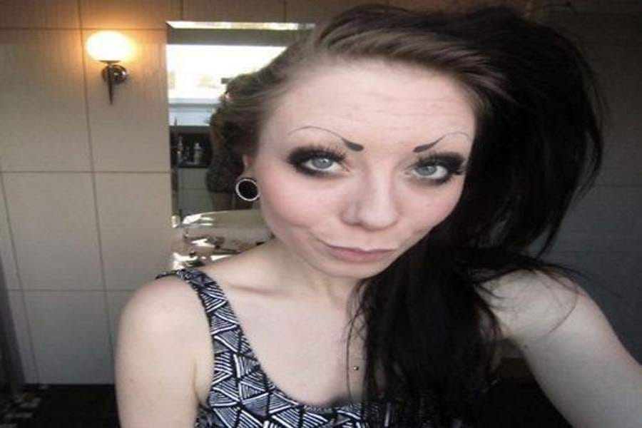 worst eyebrows ever