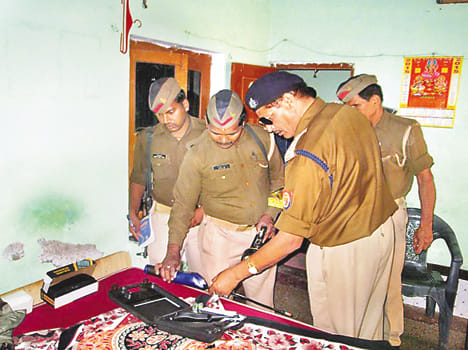Air Force personnel in the deserted house burglary