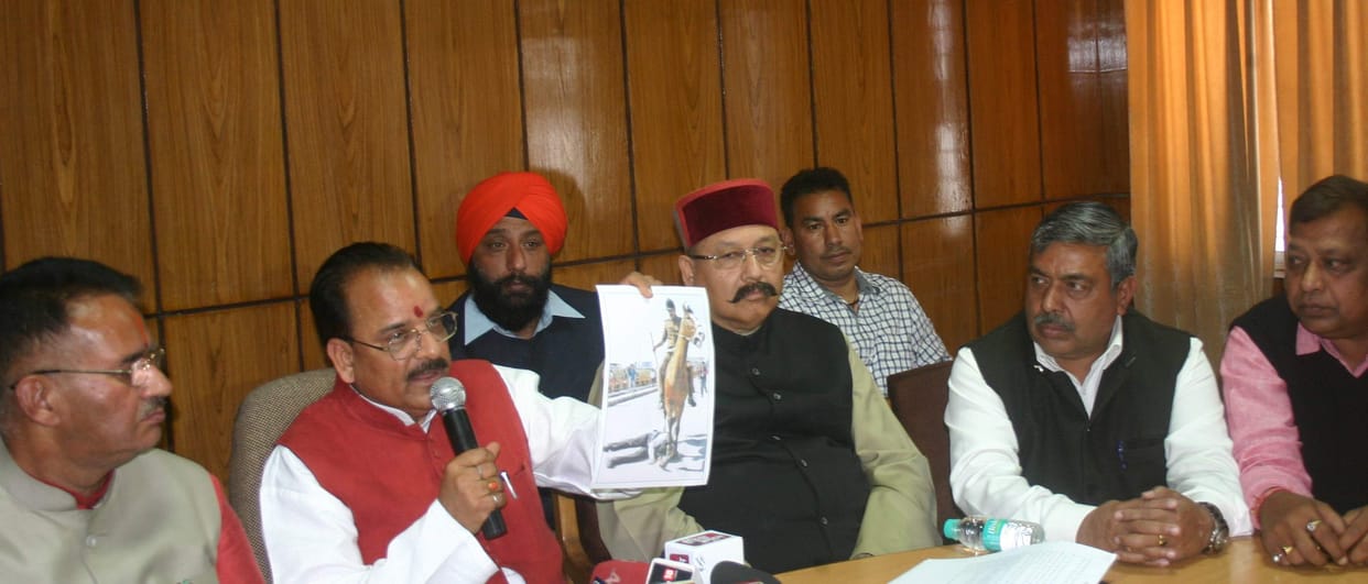 ajay bhatt says, congress diverting the issue.