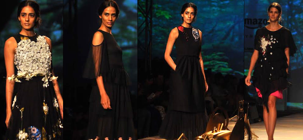 Amazon India Fashion Week first day ramp walk