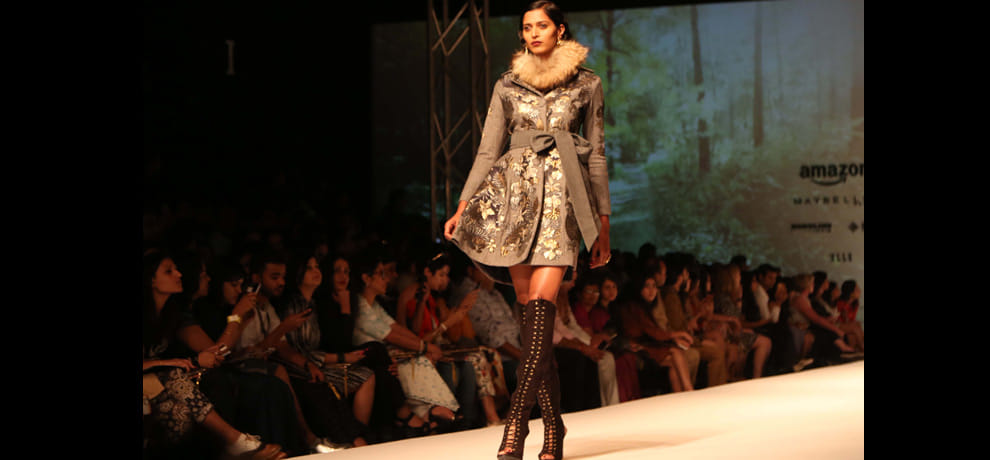 Amazon India Fashion Week first day ramp walk