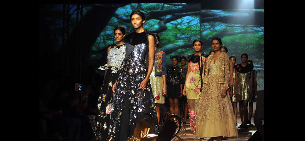 Amazon India Fashion Week first day ramp walk