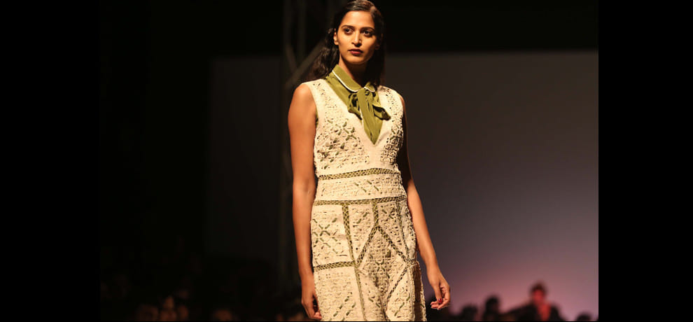 Amazon India Fashion Week first day ramp walk