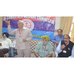 Ex army man, pension on their condition, Ambala