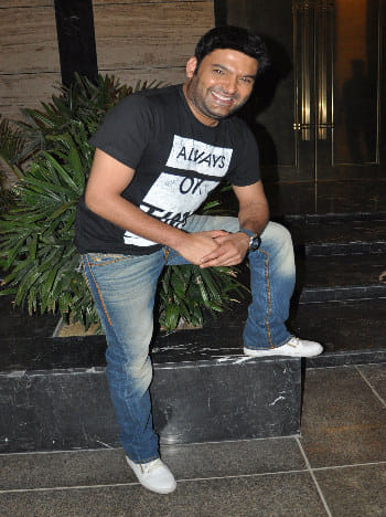 comedian kapil sharma visits lucknow for his show promotion