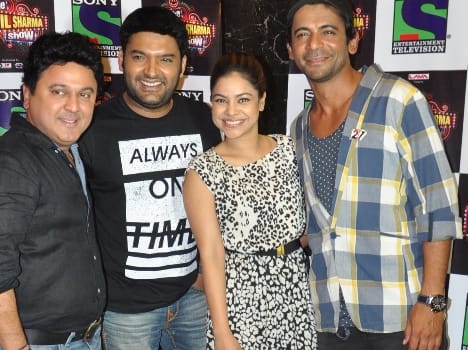 comedian kapil sharma visits lucknow for his show promotion