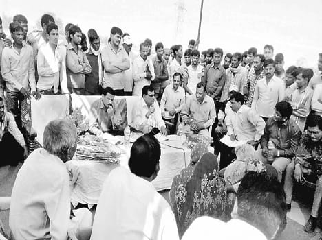Problems began in Mkrecha heard Choupal