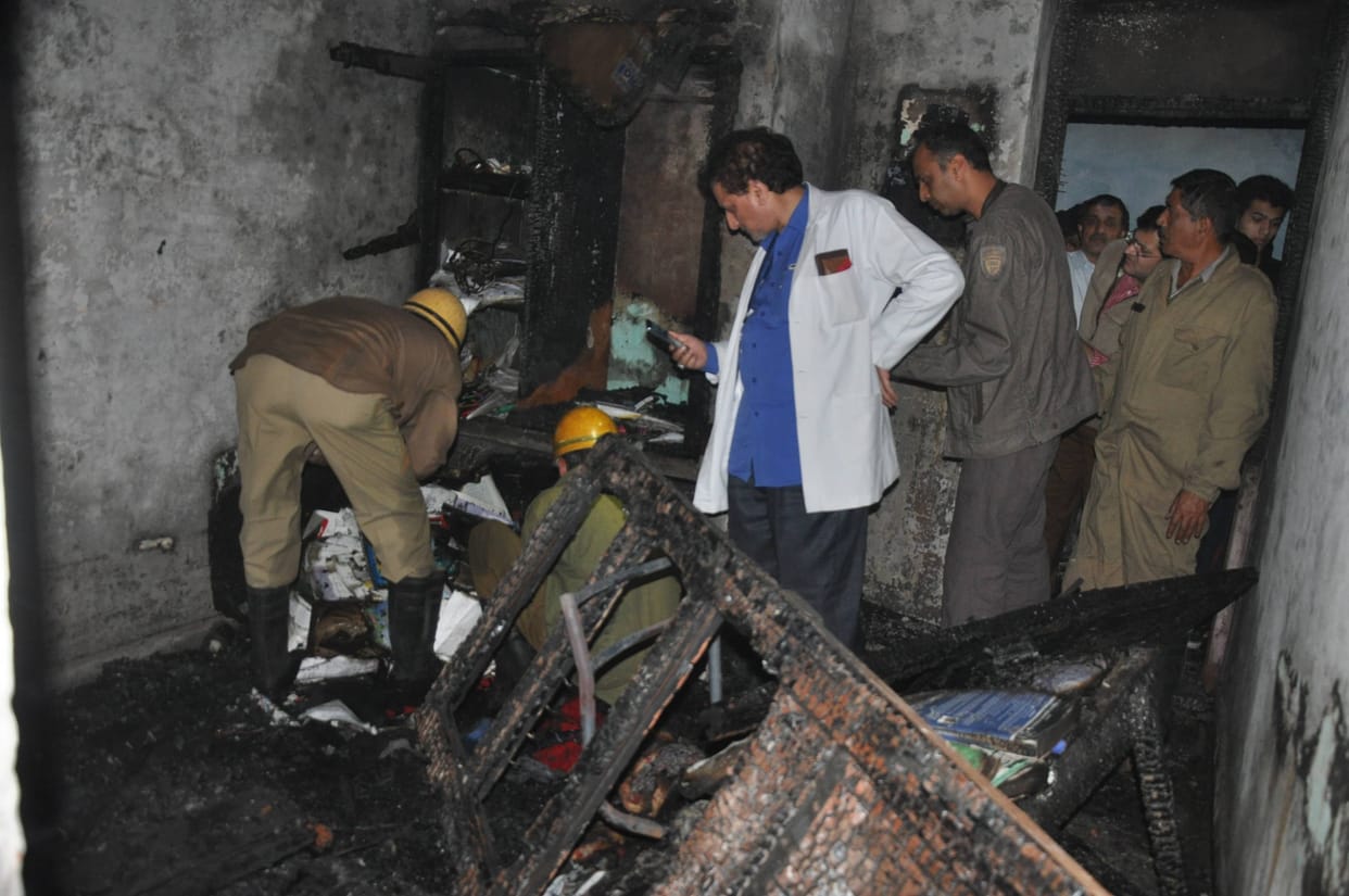 Boys hostel fire