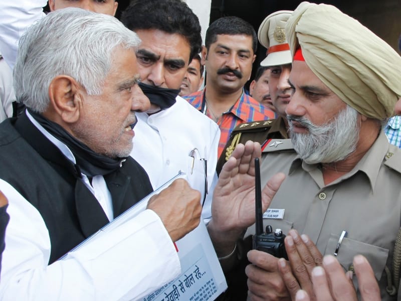 haryana congress mla protest, haryana assembly session, congress mla suspension