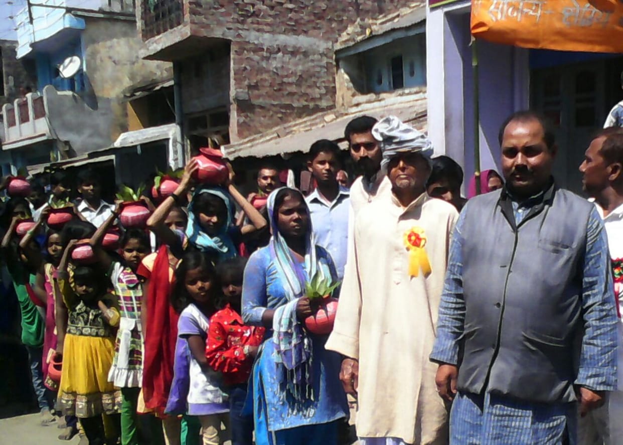 Kalash Yatra for Ganpati Mahayagya