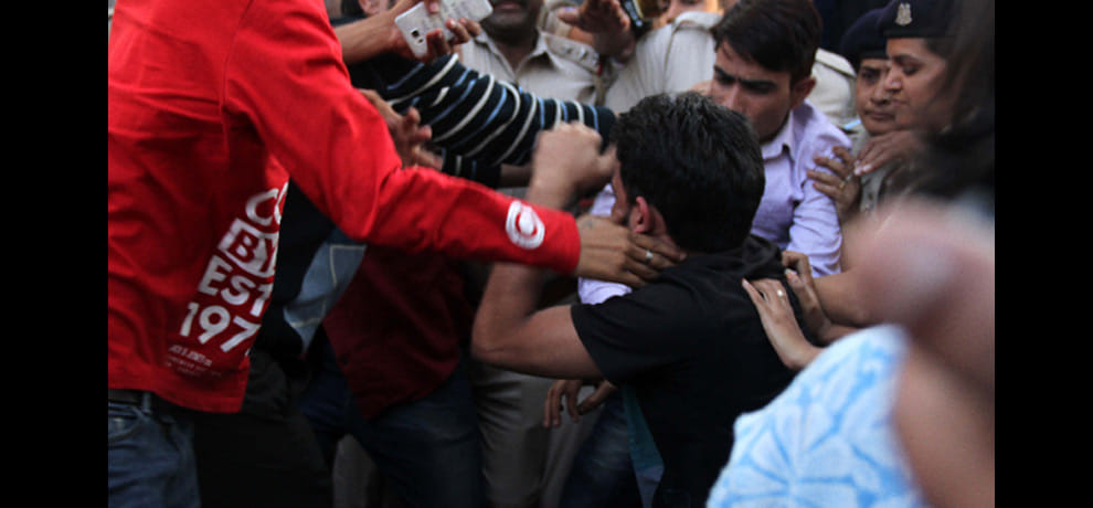 three arrested in attack plan of kanhaiya kumar and umar khalid