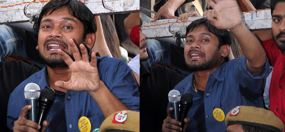 jnu student kanhaiya kumar challange for debate to ludhiana student jhanvi behal