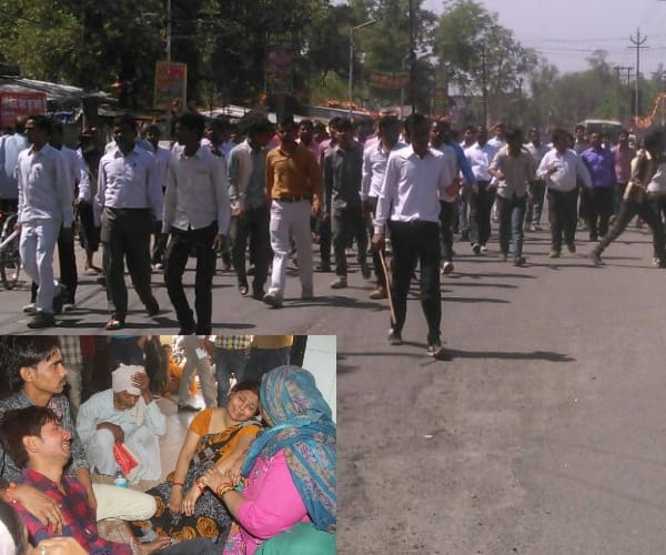  A lawyer get beaten till death in kanpur.