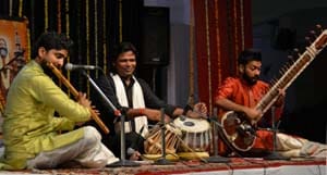 Talent of artists from across the country at a stage