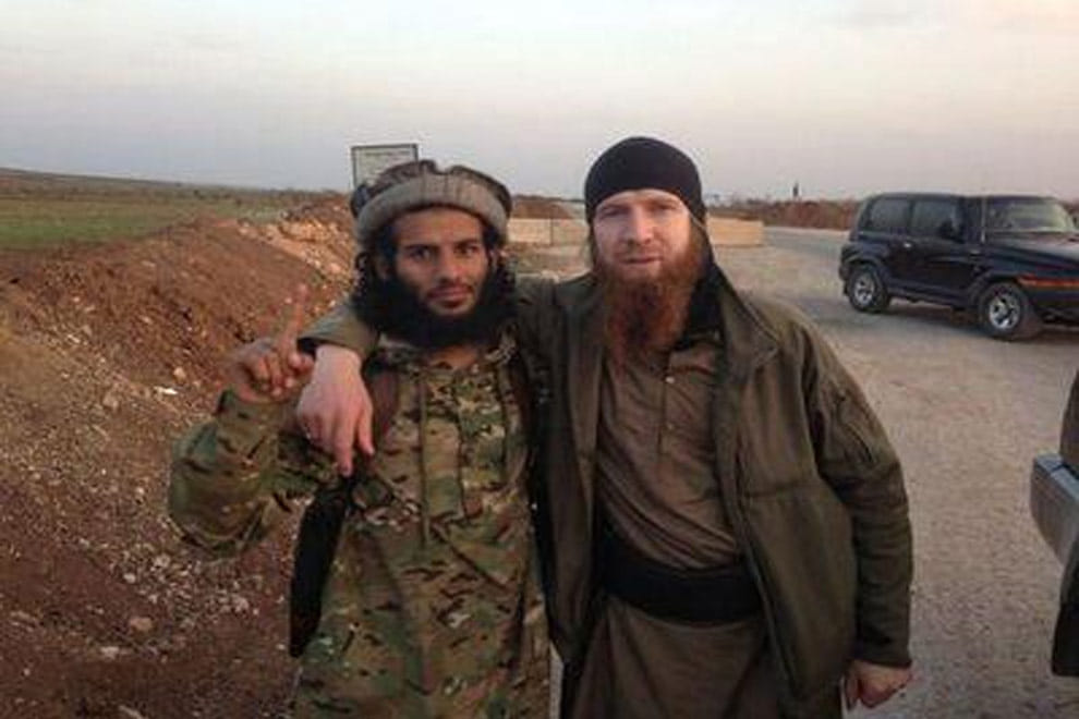 IS terrorist omar the Chechen killed in US attack