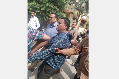 person arrested taking bribe
