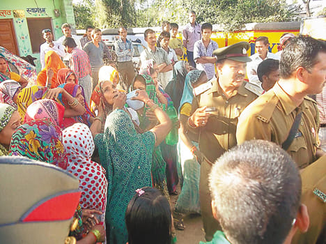 Occupation on the ground in the controversy over the death of the aged