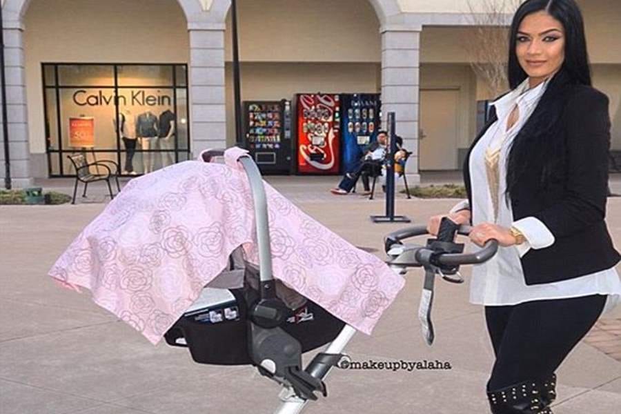 woman gives birth to while doing her makeup
