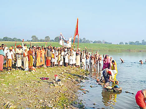 84 Kosi Parikrama Yatra reached Rajapur
