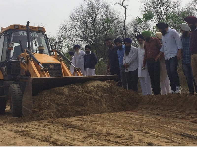 SYL canal, JCB occupied land Ropar, Ropar