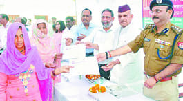 No bicycles, received a certificate