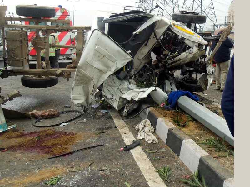 accident, canter, bolero, mandigobindgarh 