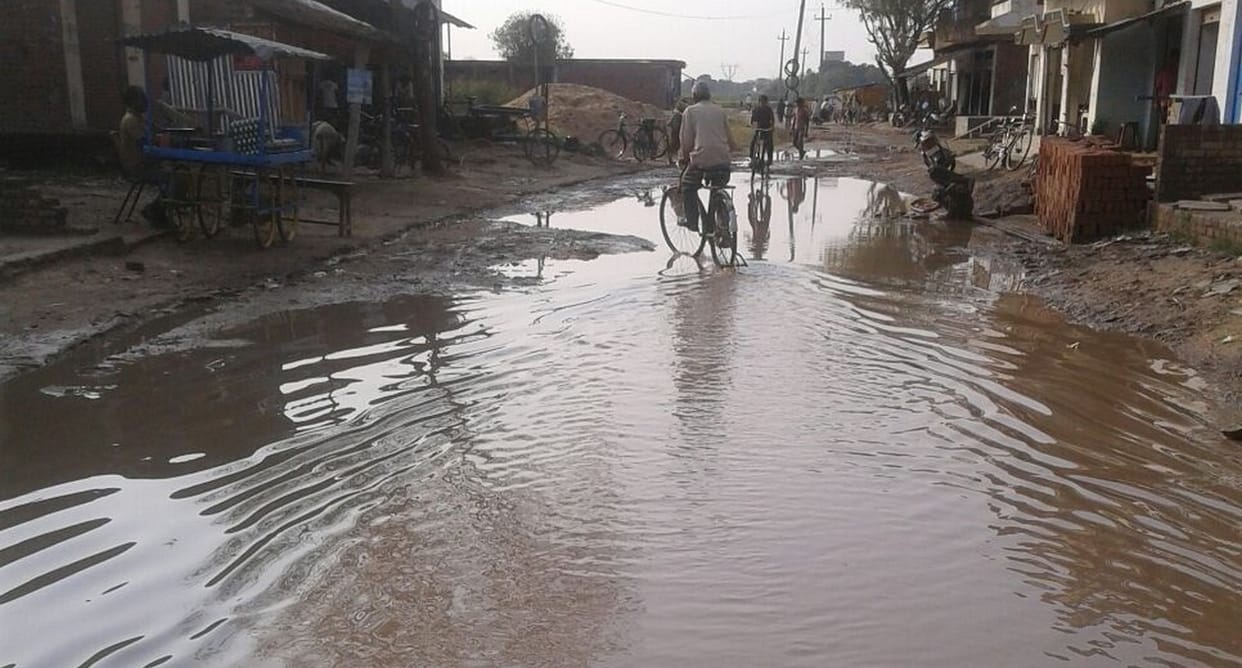 breaking road