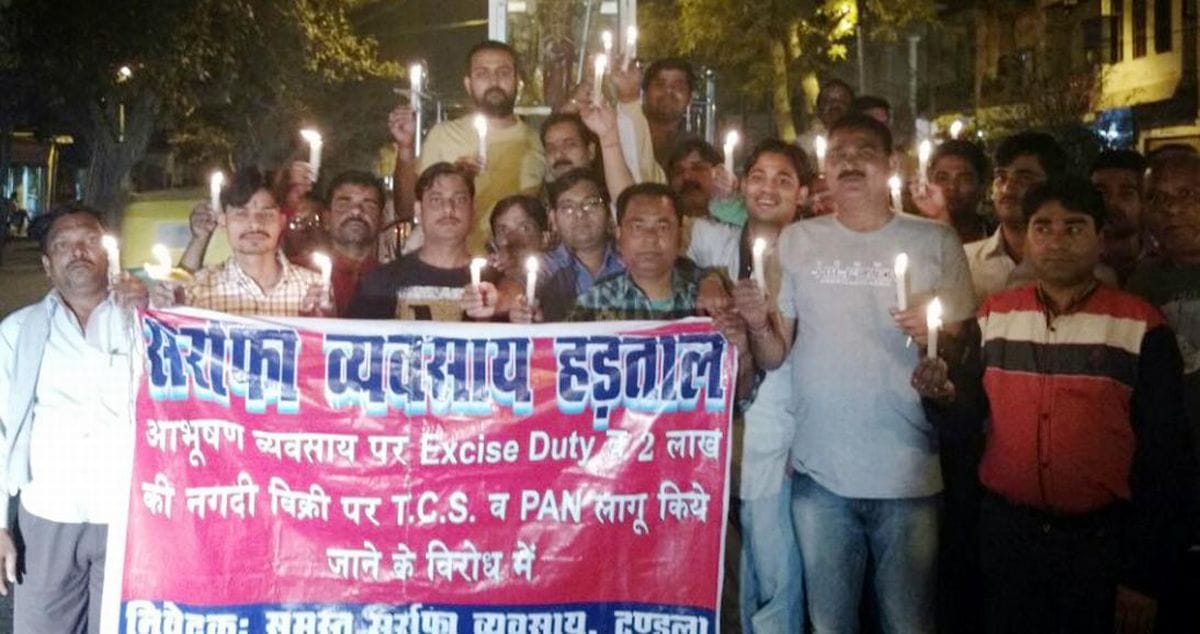 Candle March staking out opposition
