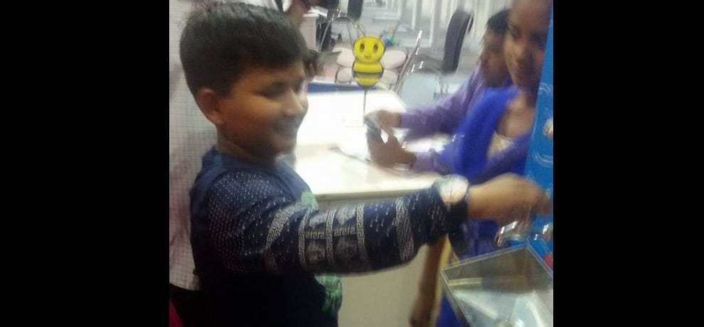 11 year old chhaya gives solution of big problem of school students