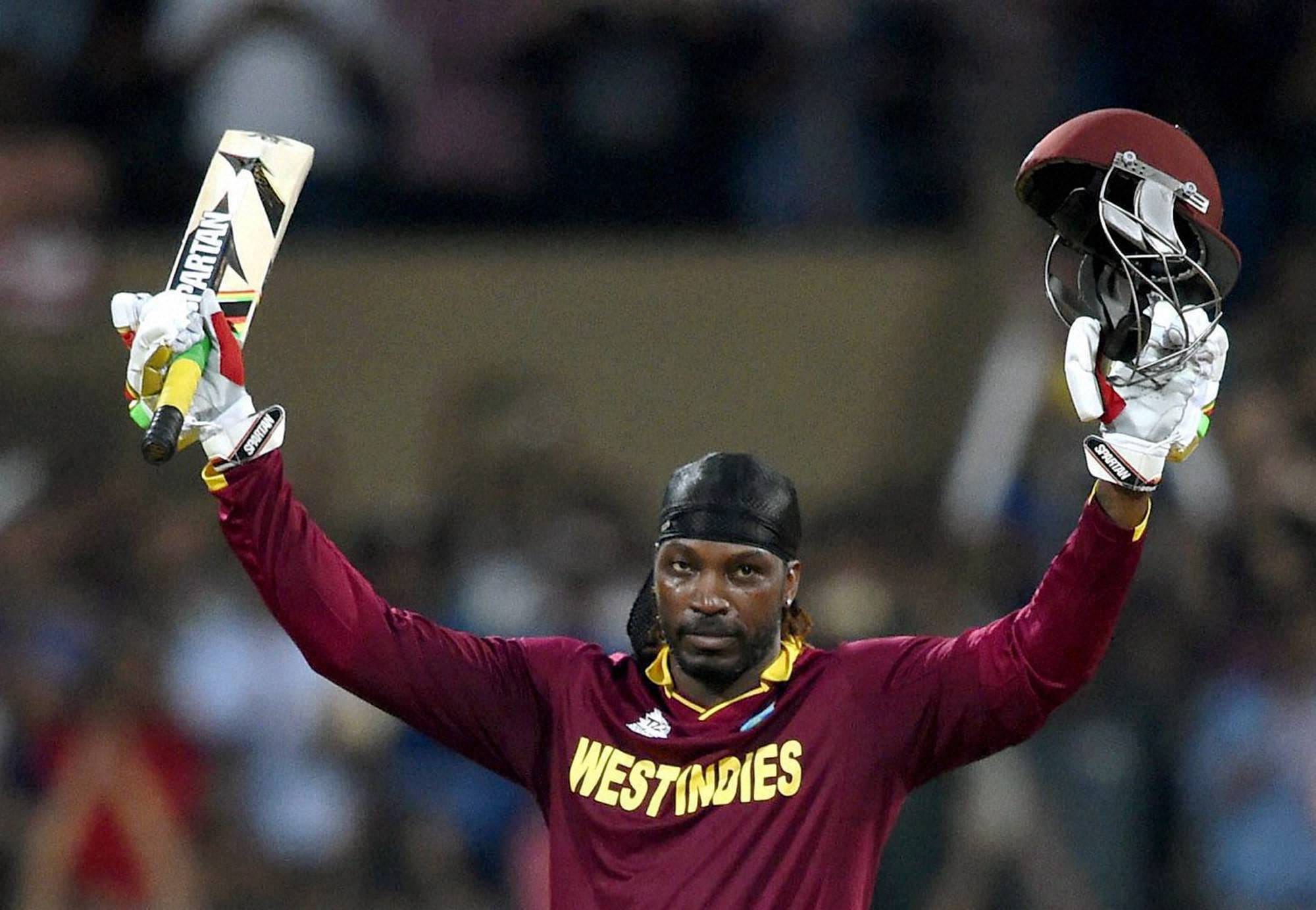 Chris Gayle 4th time failed to score more than 15 run vs SA