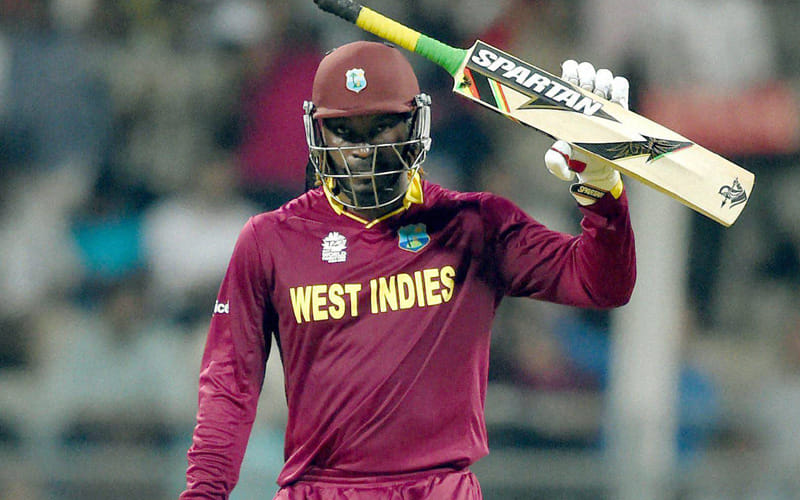 Sulieman Benn Inspired Chris Gayle's For Brilliant Century