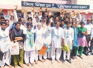 demonstration of student