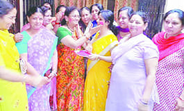 Exaltation of the Holy Women at the twirled