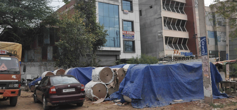 Green Belt has disappeared illegal encroachments on the environment at risk