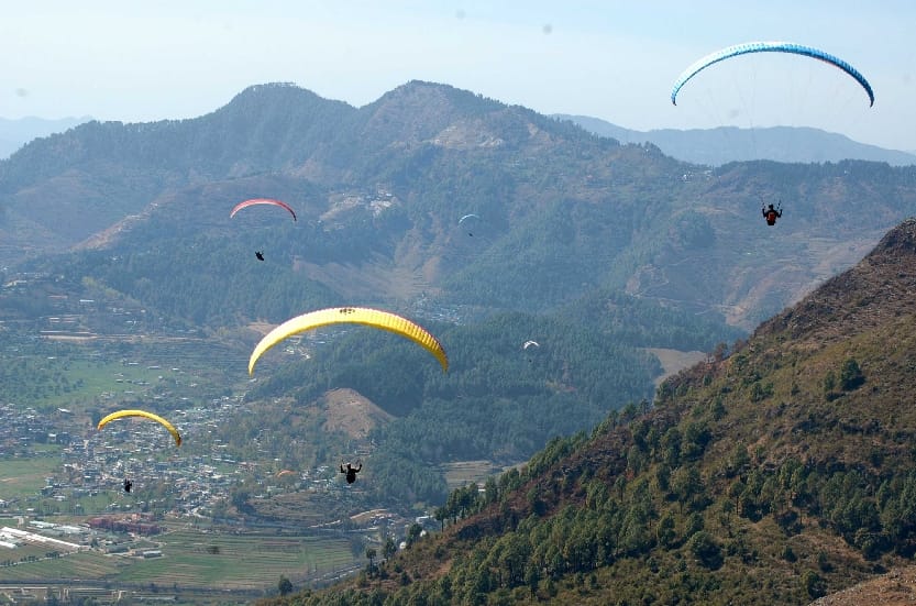international paragliding competition in pithoragarh