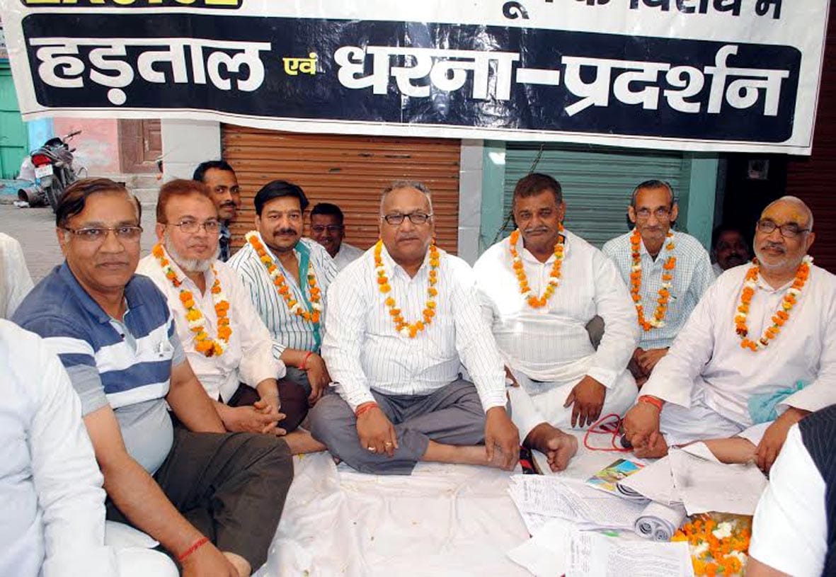 jwellers will show their power in delhi today