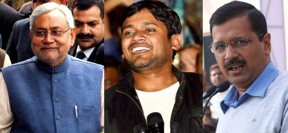 Kanhaiya kumar will meet arvind kejriwal and nitish kumar to give thanks
