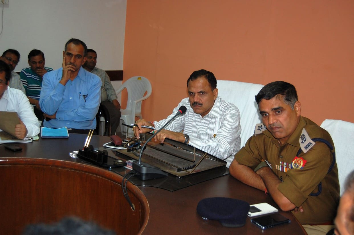 city megistrate and sdm check milk food 